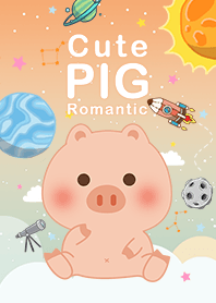 misty cat-cute pig Galaxy Gradual8