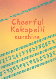 Cheerful Kokopelli sunshine