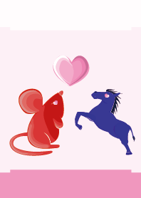 ekst Red (Rat) Love Blue (Horse)