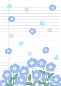 My Forget Me Not Note