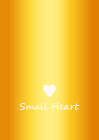 Small Heart *GlossyOrangeYellow 3*