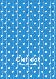 Clefdot simple note ver_Blue01