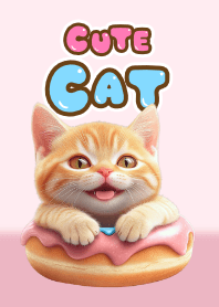 Gato Laranja da Sorte (Rosa) 12