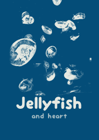 Jellyfish & heart Plusian Blue
