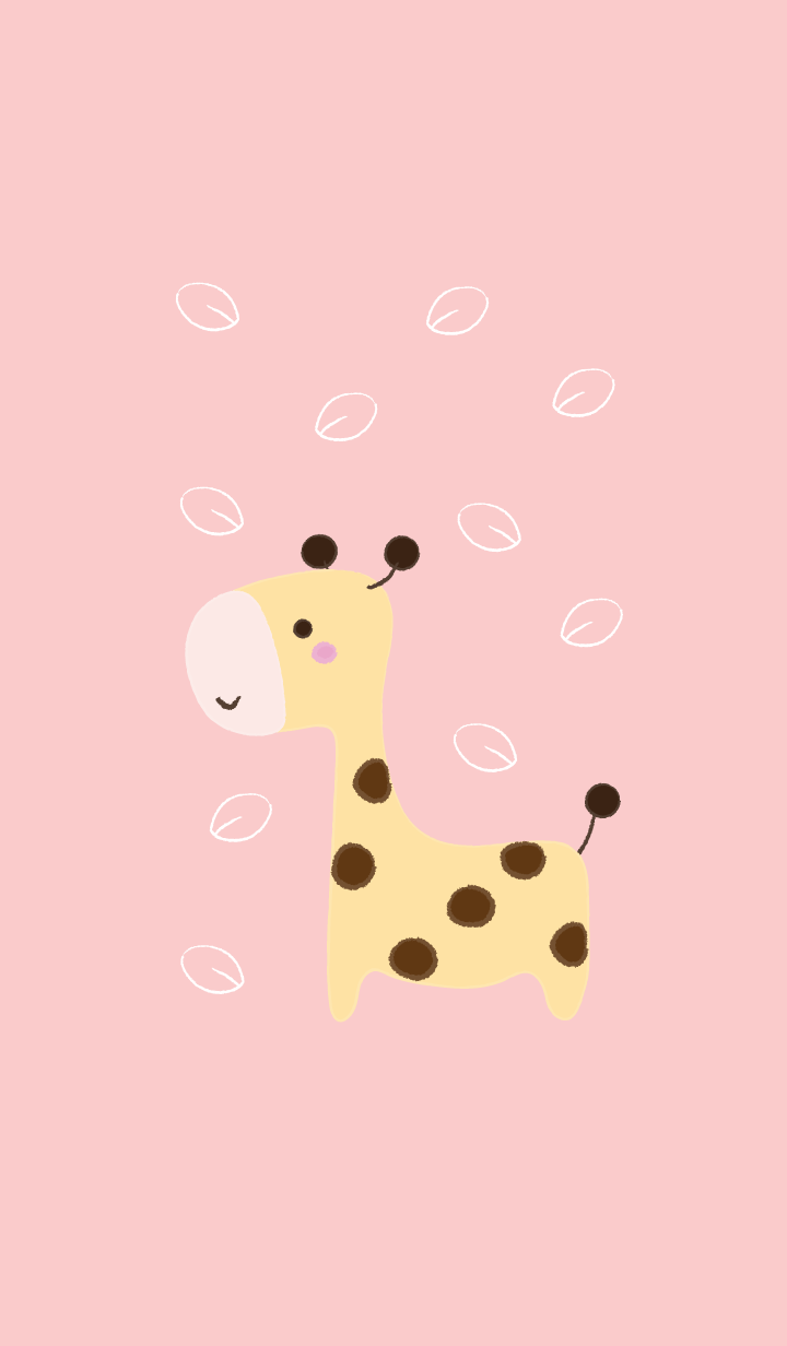 Cute giraffe (Crayon version) 2