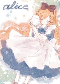 アリスのシンプルきせかえ#水彩タッチ