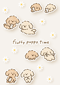 beige Fluffy puppy time 03_2