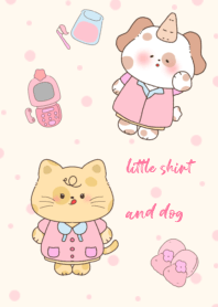 little shirt and dog