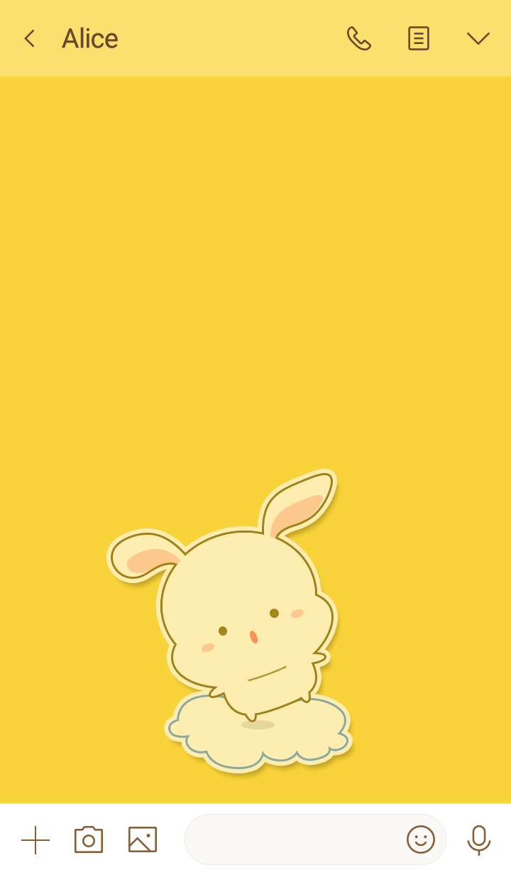 The fluffy bunny