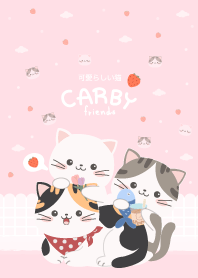 Carby&friends : love pink