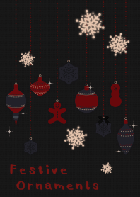 [R] Festive Ornaments + Ink |os