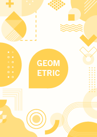 Full Geometric Mustard Yellow