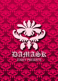 DAMASK red and pink