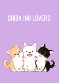 Shiba inu lovers (Purple)