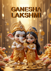 พระพิฆเนศ-พระแม่ลักษมี-รวย,สมหวัง,ถูกหวย