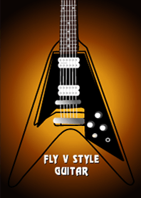 fly v style guitar