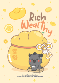 Bufbie Lucky and Wealthy