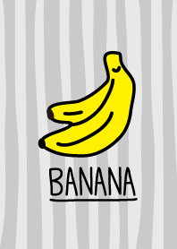 Banana - gray striped -joc