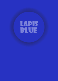 Love Lapis Blue Button V.2