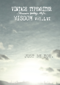 VINTAGE TYPEWRITER WISDOM Vol.LVI