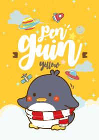 Penguin Lovely Galaxy Yellow