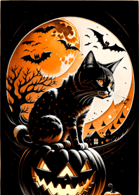 halloween cat 2f0973