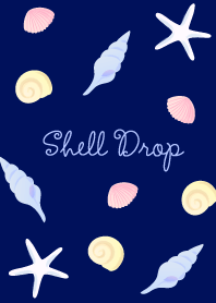 Shell Drop (ネイビー）