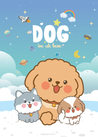 Dog Seaside Sky