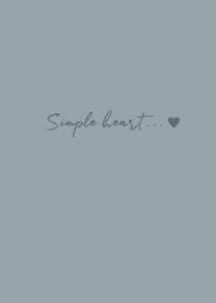 simple heart (pale blue)