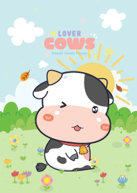 Cows Garden Galaxy Kawaii