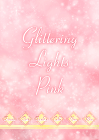 Glittering Lights Pink