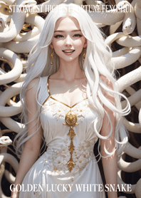 Golden White Snake of Luck 71