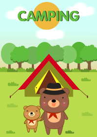 Camping Bear & Son