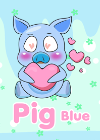 หมูน้อยสีฟ้า