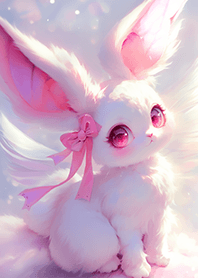 夢幻天使粉紅兔❤