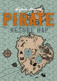 Pirates - Secret Treasure Map Sepia JP