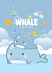 Whale Cute Blue