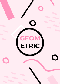 Scribble Geometric Blush 2