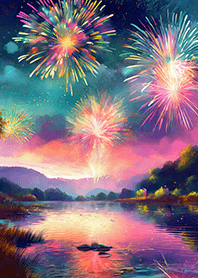 Beautiful Fireworks Theme#628