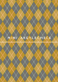 MINI ARGYLECHECK THEME 80