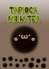 タピオカミルクティー #イラスト