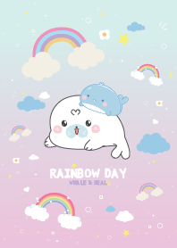 Whale&Seal Rainbow Day Lovely