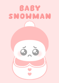 snowman baby [red]