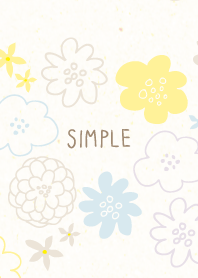 Nordic style 4 colors of flowers Japan