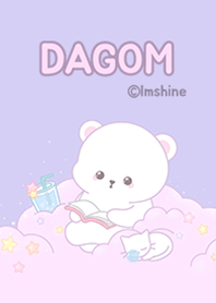 かわいい クマ DAGOM の休息と雲