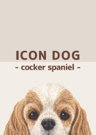 ICON DOG - Cocker Spaniel - BROWN/04