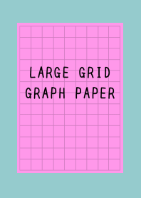 PINK-BLACK GRAPH PAPER-DUSTY MINT GREENj