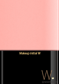 メークアップ イニシャル W オトナ