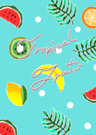 Tropical fruits☆cute