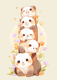 cute ferrets Unified layout
